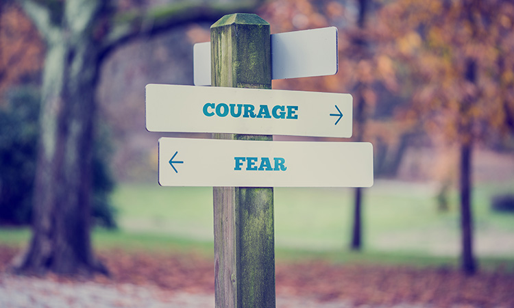 ON COURAGE / FEAR